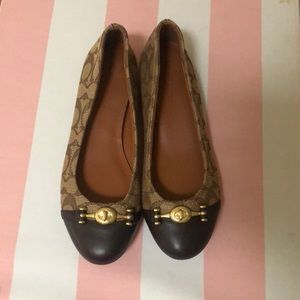 Coach Flats size 7 NWOT